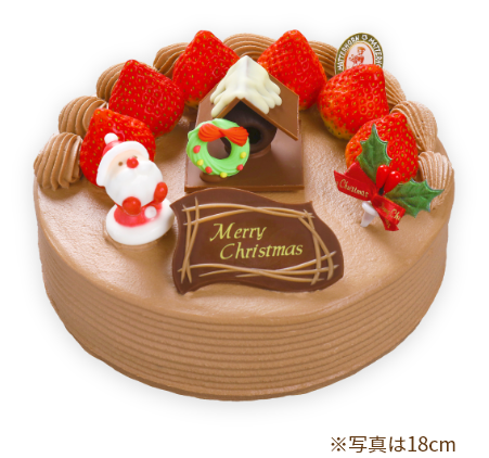チョコ生ショートケーキ イメージ