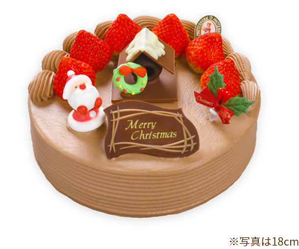 チョコ生ショートケーキ イメージ