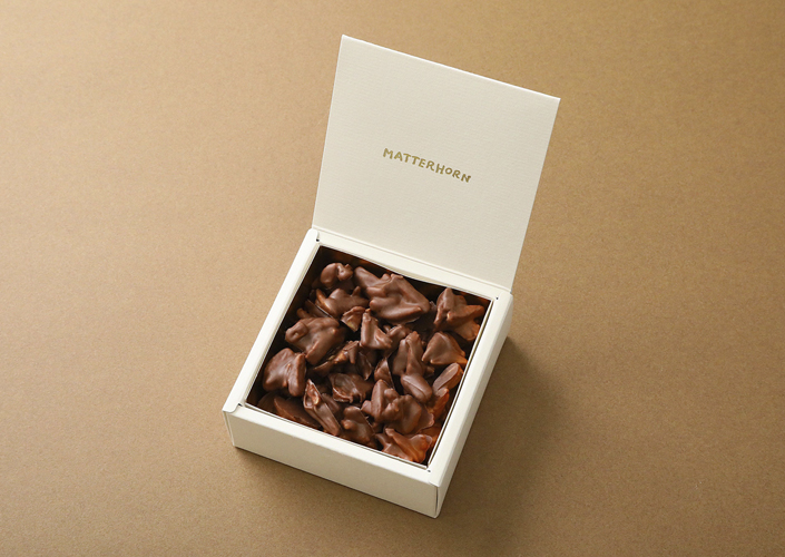小箱入りチョコレート アーモンド